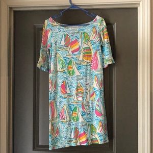 XS Lilly Pulitzer You Gotta Regatta Shift Dress